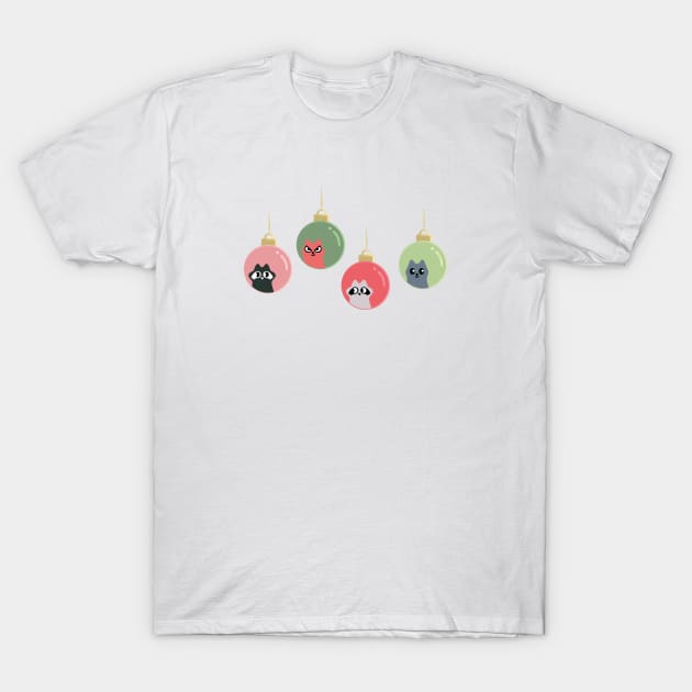 Christmas Meeples T-Shirt by Maolliland